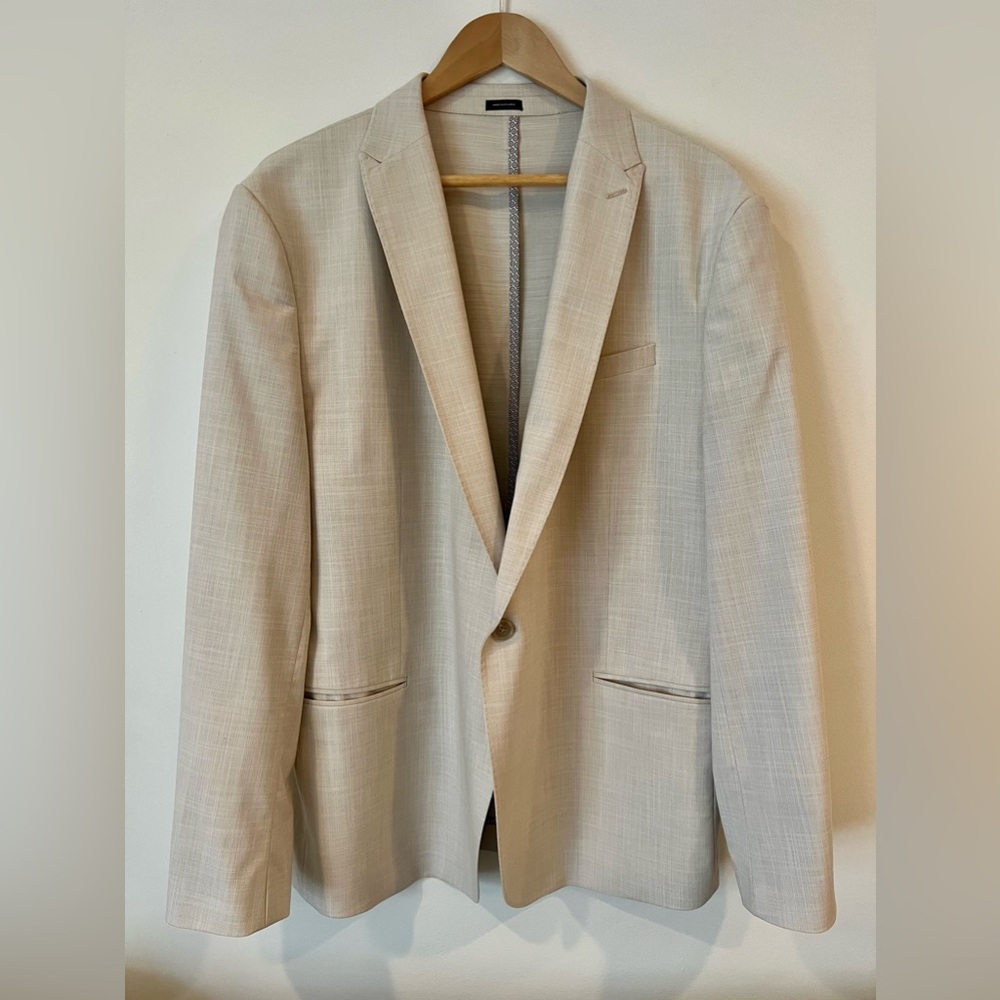 J.Farrar slim fit sport coat. Single button blazer 48 slim.